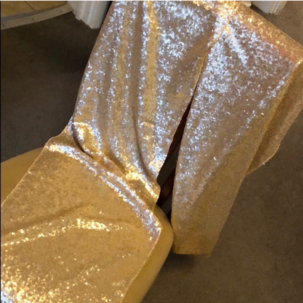Sequin table runner